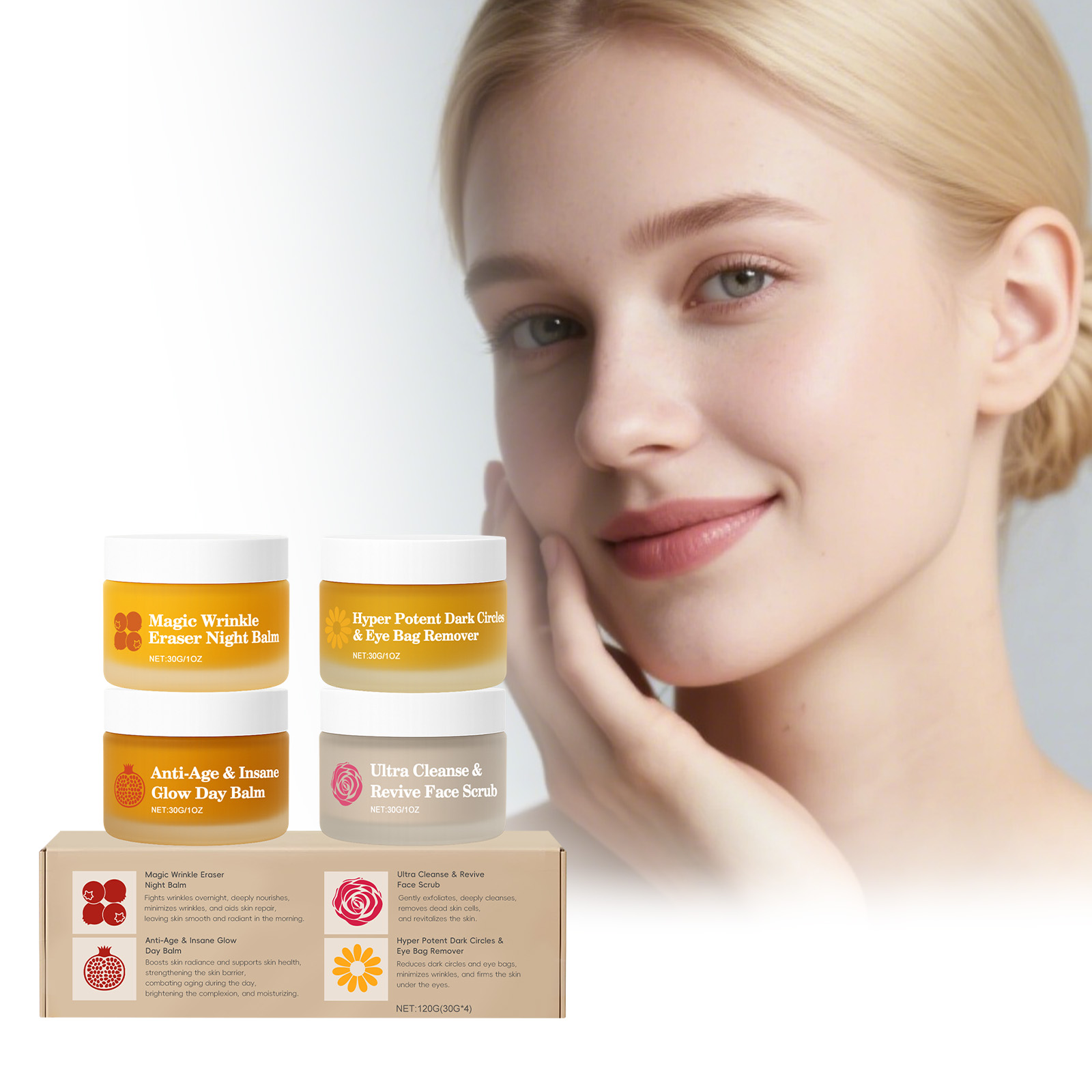 Anti-Aging Face Cream - Многоэффективный костюм для ухода за кожей