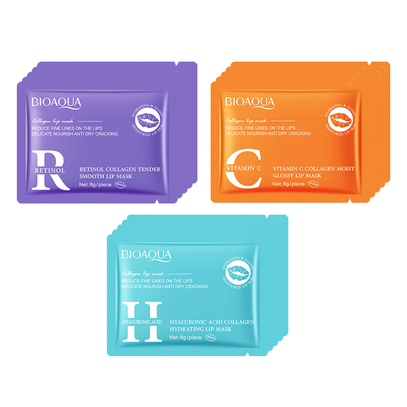 Collagen Eye Patch - BIOAQUA ретинол кристалл коллагеновая маска для