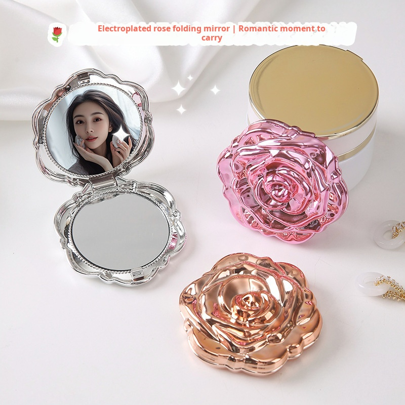 Beauty Rose Makeup - 1 шт. портативное мини-зеркало в стиле