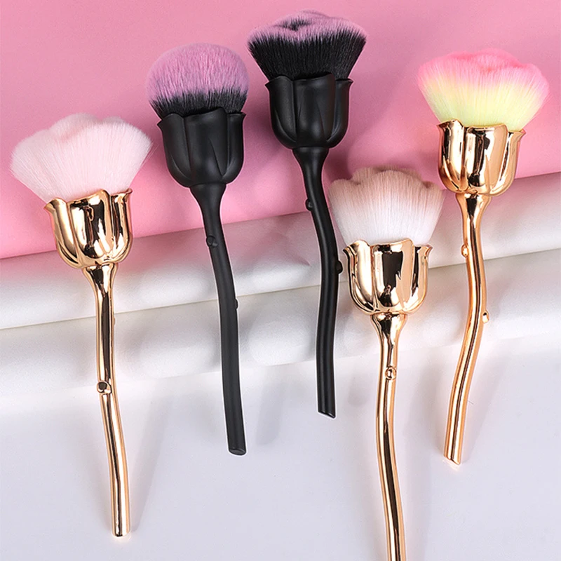 Beauty Rose Makeup - Рассыпчатая пудра в форме цветка розы,