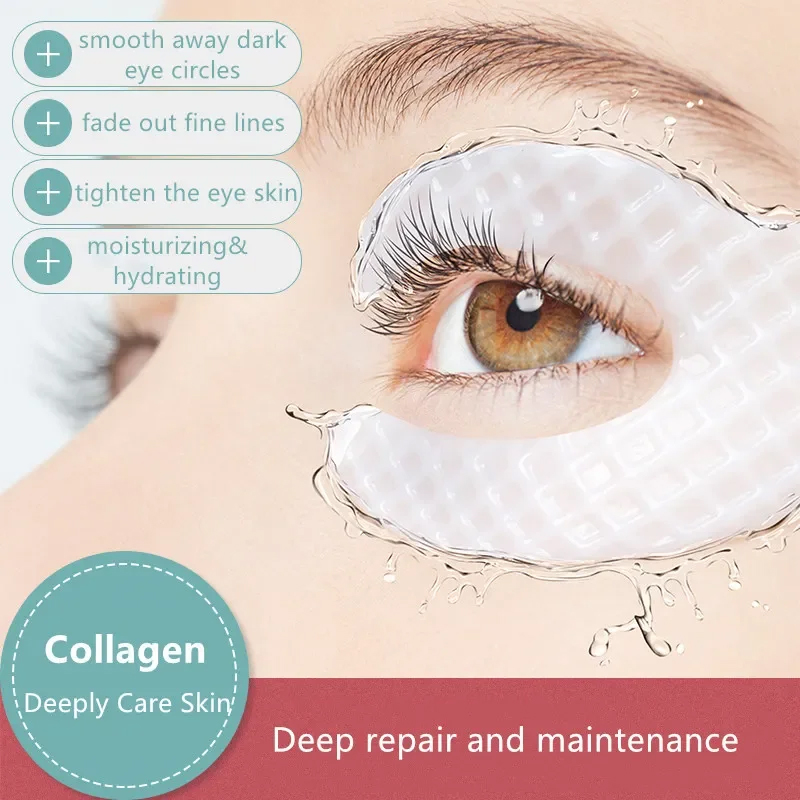 Collagen Eye Patch - Удаление морщин, патчи для глаз, укрепляющая