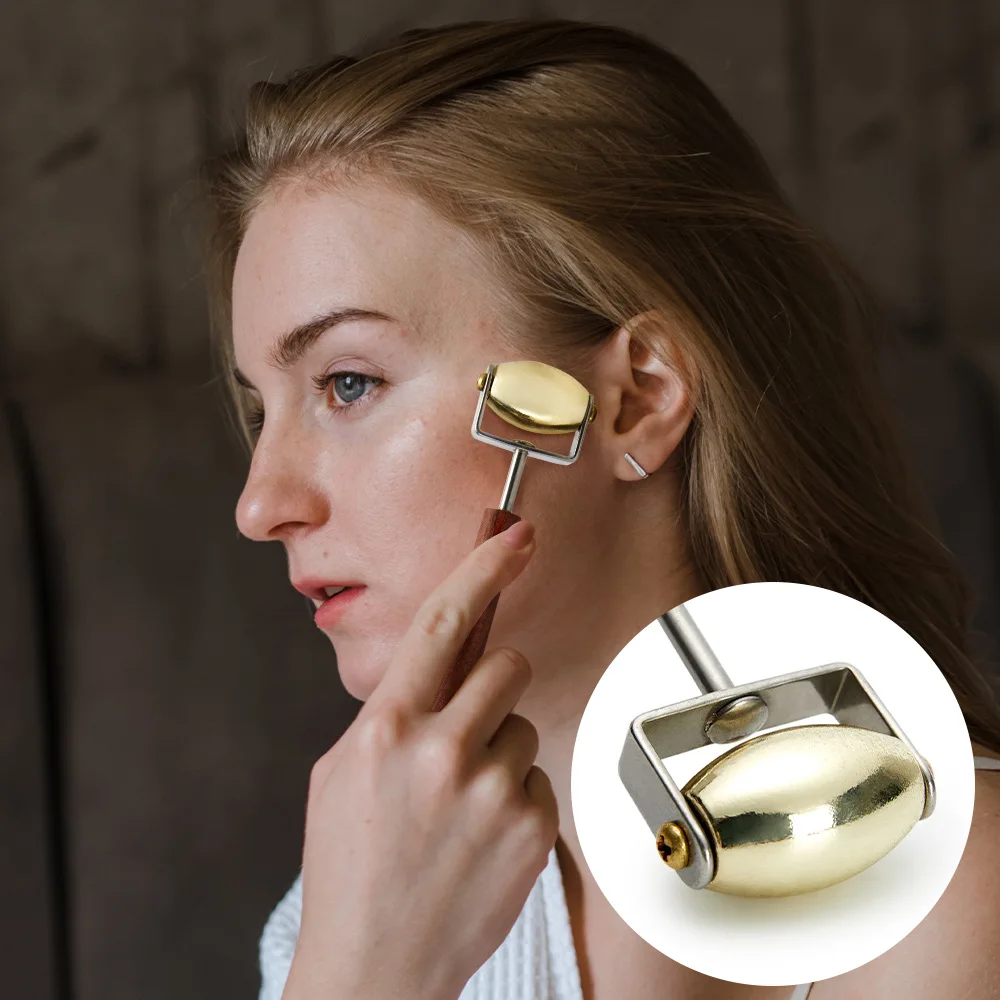 Jade Roller Gua Sha - Массажер для лица и тела из