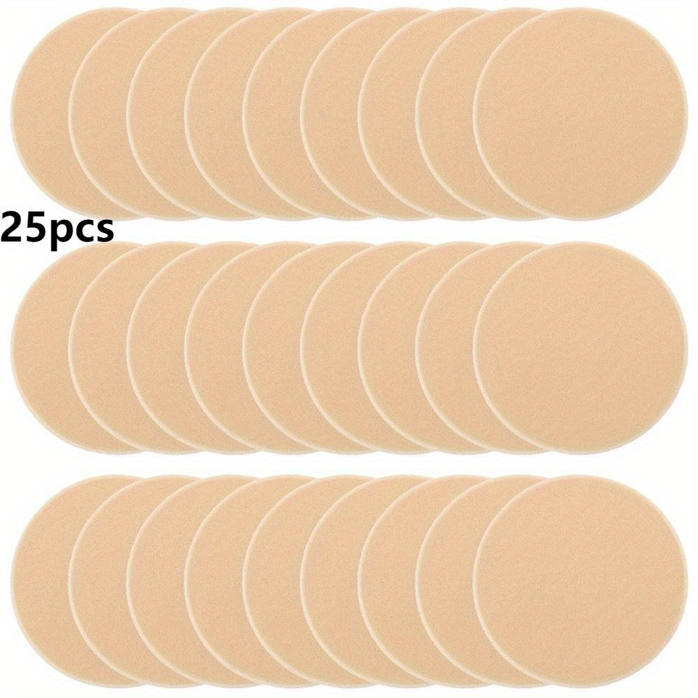 Beauty Bay Makeup - 25 шт. Женские круглые мягкие спонжи