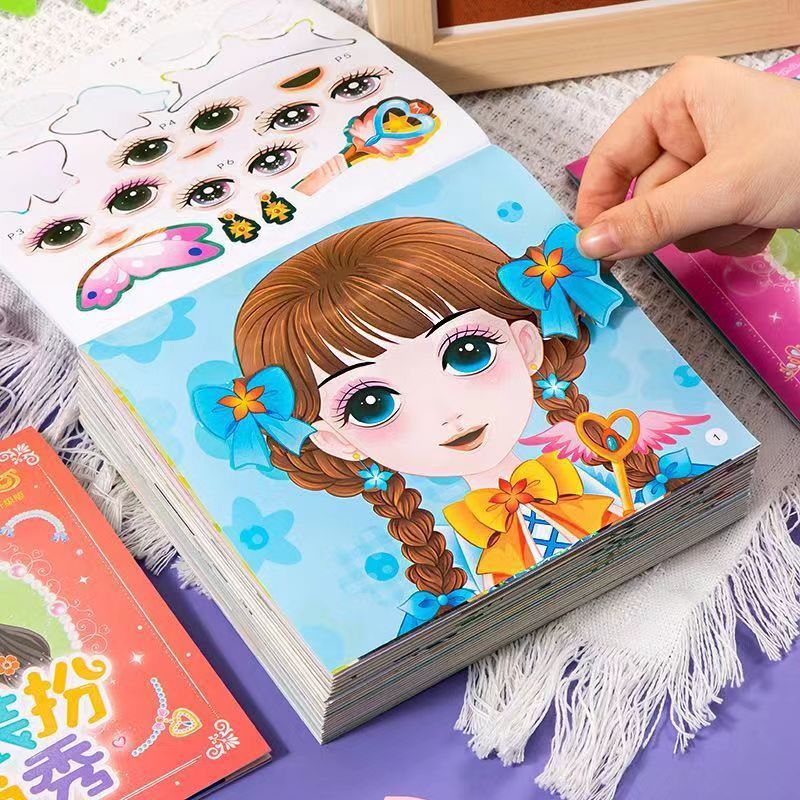 Книга-игра с наклейками «Принц – обзор и цена Beauty Makeup Book