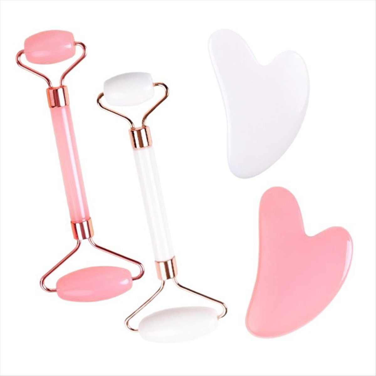 Новый набор инструментов для г – обзор и цена Jade Roller Gua Sha