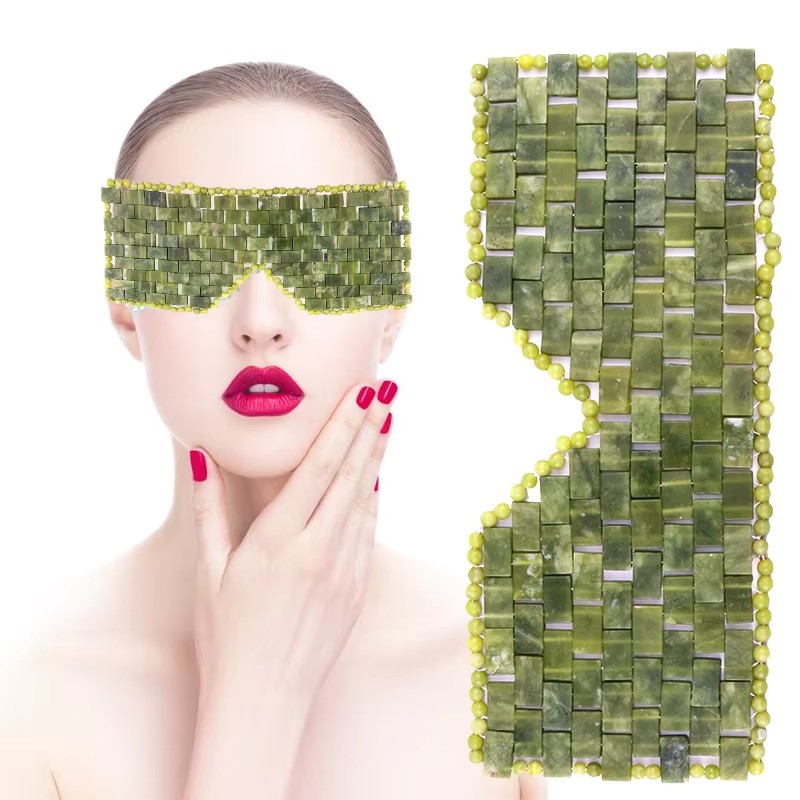 Нефритовая маска для глаз, мас – обзор и цена Jade Roller Gua Sha