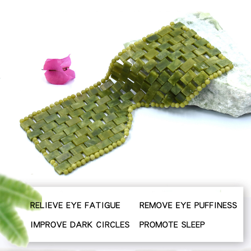 Нефритовая маска для глаз, мас – обзор и цена Jade Roller Gua Sha