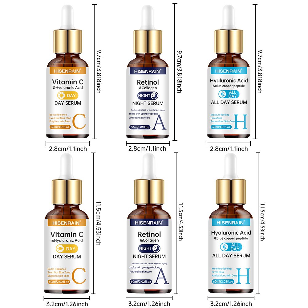 HISENRAIN Витамин С + Ретинол  – обзор и цена Vitamin C Serum Face