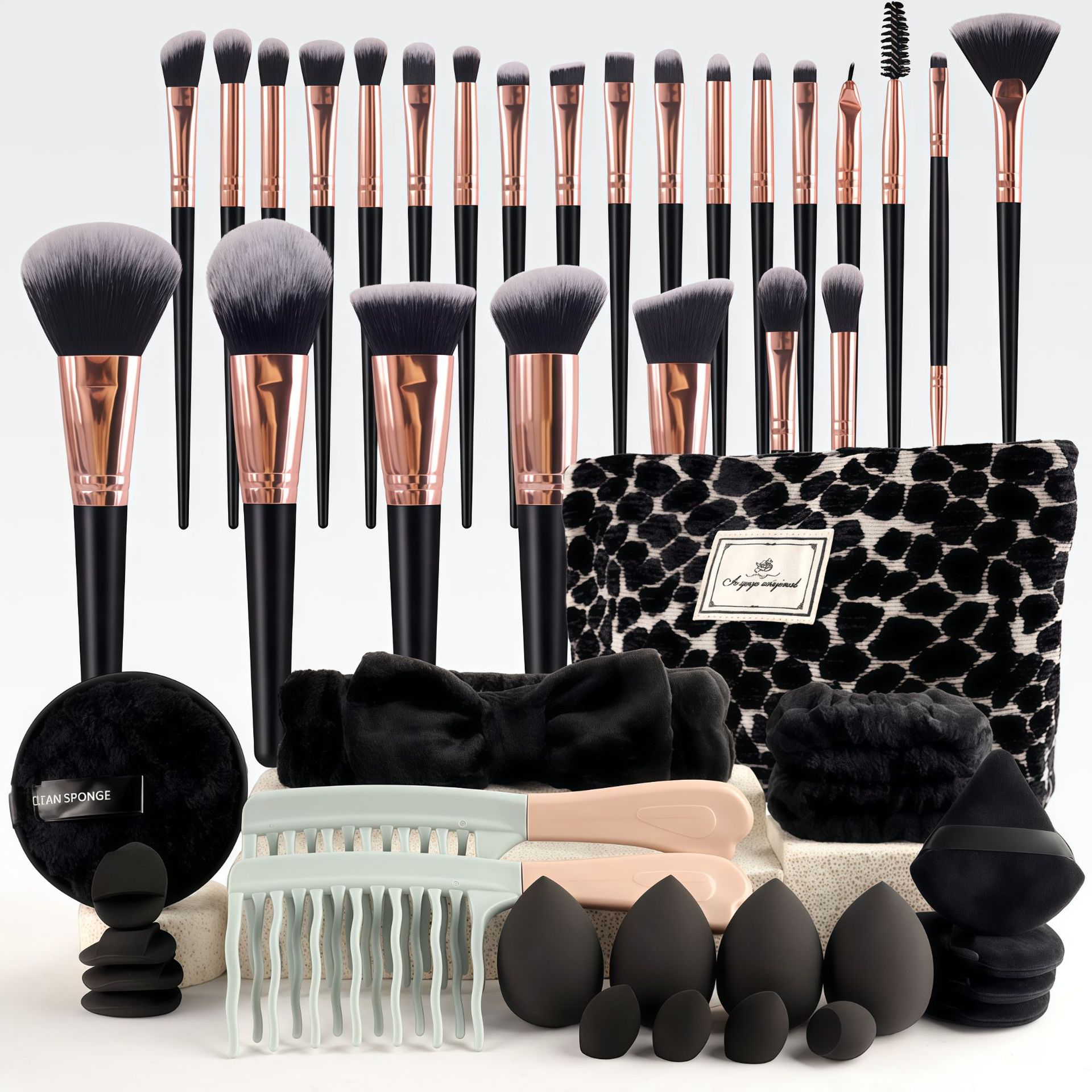 Набор кистей для макияжа в сти – обзор и цена Beauty Makeup Brushes