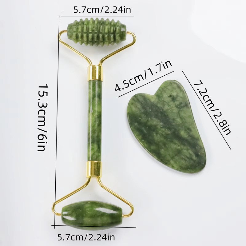 Набор из нефритового роллера и – обзор и цена Jade Roller Gua Sha