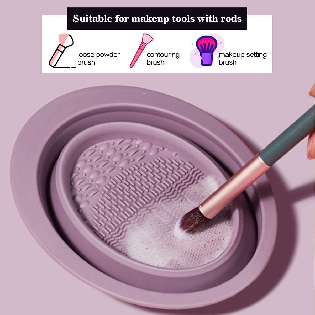 Силиконовая чаша для чистки ки – обзор и цена Beauty Makeup Brushes