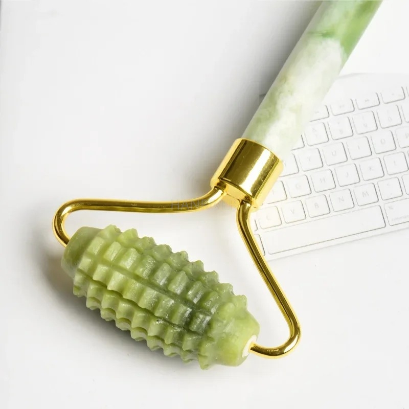 Набор нефритовых массажных рол – обзор и цена Jade Roller Gua Sha