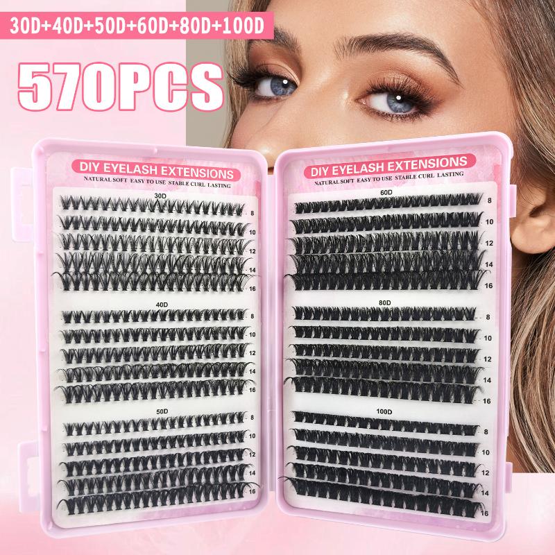 Индивидуальные ресницы 570 шт. – обзор и цена Beauty Makeup Book