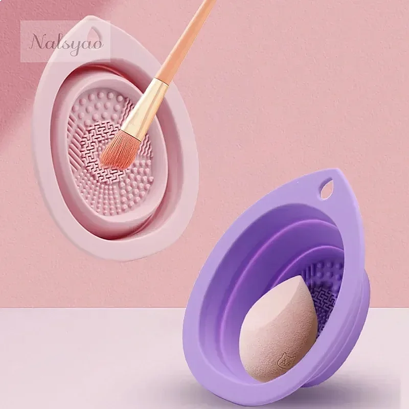 Силиконовая складная коробка д – обзор и цена Beauty Makeup Brushes
